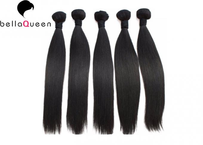 8-30の」ブラジル人のRemyの毛6Aのまっすぐな人間の毛髪の織り方延長100±5g